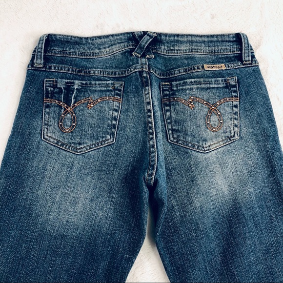 Just USA, ✨Y2K✨ Boot Cut Jeans, Size 7 - Picture 5 of 16